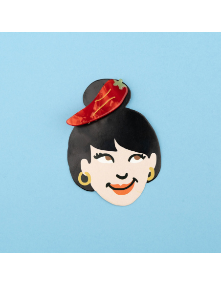 Spinka do włosów Papryka