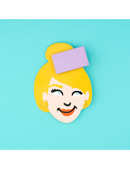 Spinka do włosów Prostokąt