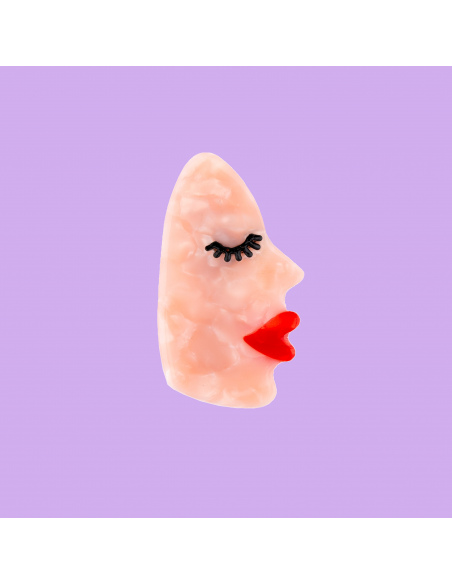 Spinka do włosów Twarz