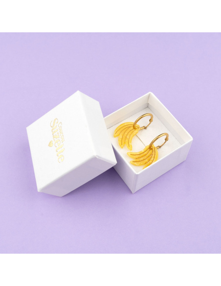 Kolczyki Banan