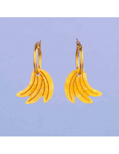 Kolczyki Banan