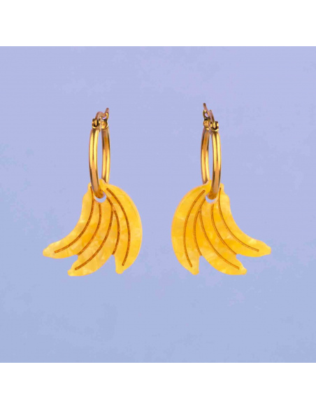 Kolczyki Banan