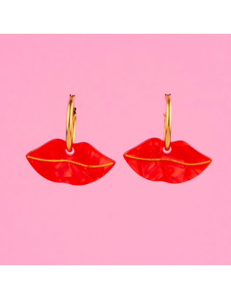 Kolczyki Usta