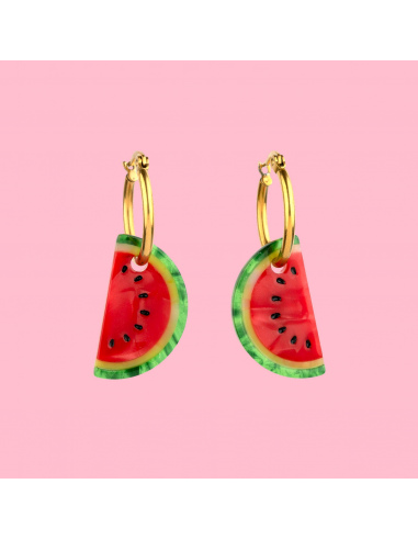 Kolczyki Arbuz