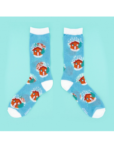 Skarpetki przezroczyste Kula śnieżna