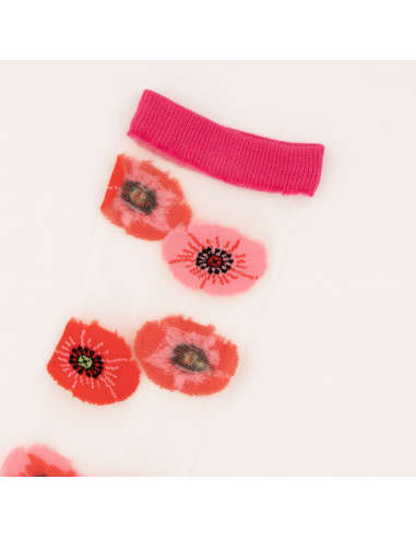 Skarpetki przezroczyste Maki