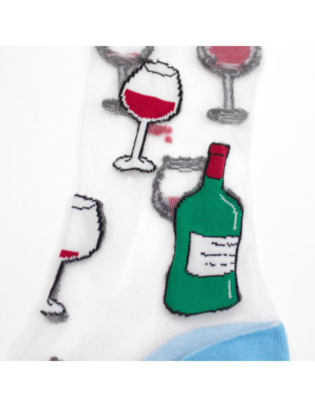 Skarpetki przezroczyste Cin - Cin