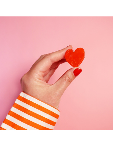Spinka - klamerka do włosów Serce