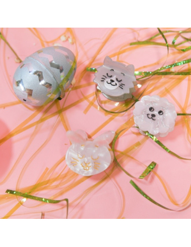 Spinka - klamerka do włosów Królik