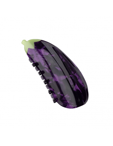 Klamra do włosów Bakłażan