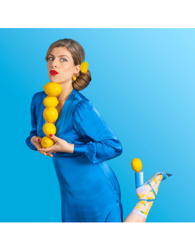 Klamra do włosów Cytryna