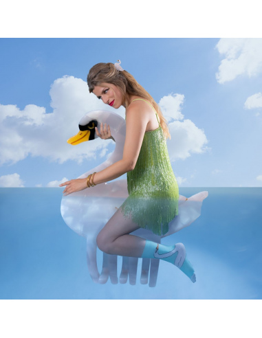 Klamra do włosów Łabędź