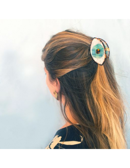Klamra do włosów Oko niebieskie