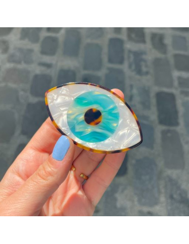 Klamra do włosów Oko niebieskie