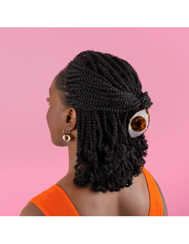 Klamra do włosów Oko brązowe