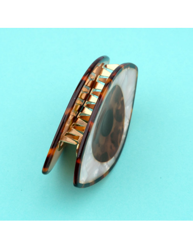 Klamra do włosów Oko brązowe