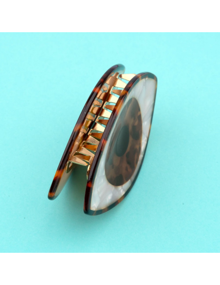 Klamra do włosów Oko brązowe