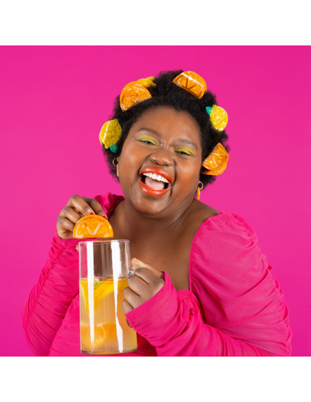 Klamra do włosów Pomarańcza