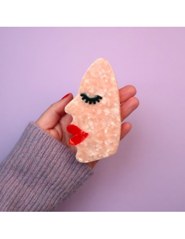 Klamra do włosów Twarz