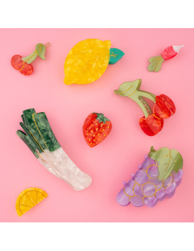 Klamra do włosów Wiśnia