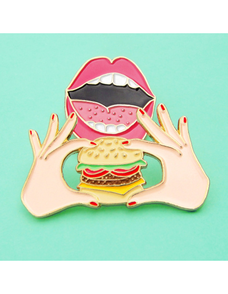 Pins - przypinka Burger