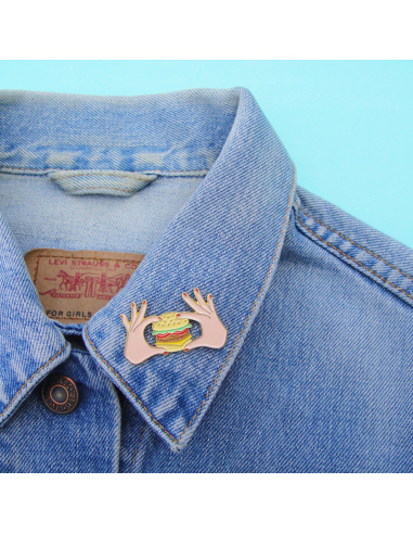 Pins - przypinka Burger