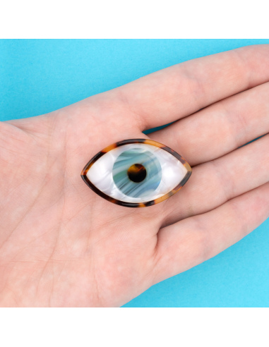 Spinka do włosów Oko niebieskie