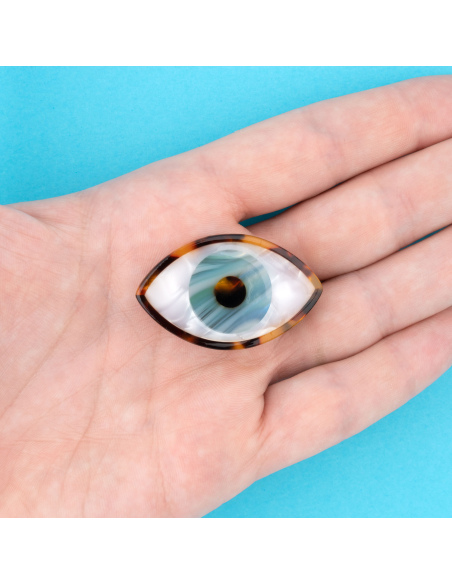 Spinka do włosów Oko niebieskie
