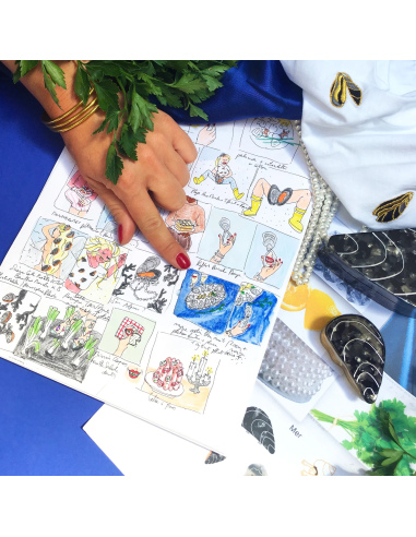 Klamra do włosów Małż