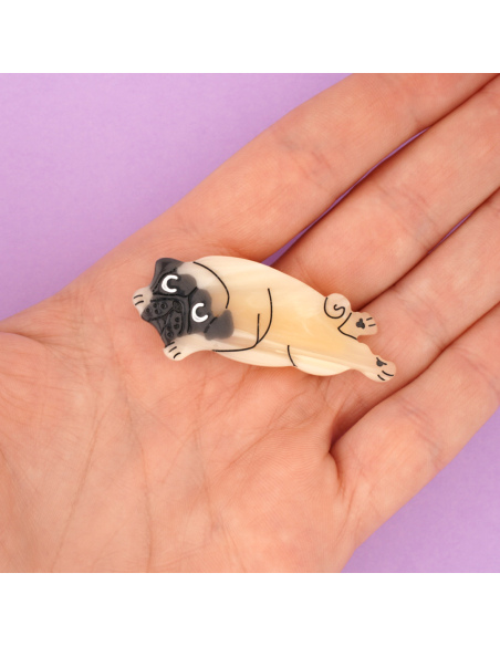 Spinka do włosów Mops