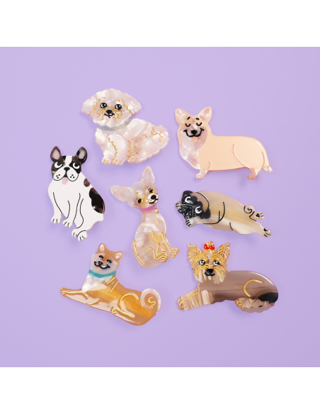 Spinka do włosów Buldog