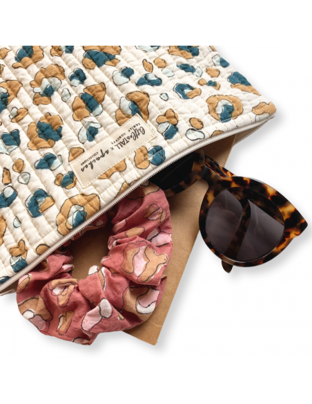 Duża gumka do włosów Manju "GRAOU" LITTLE & TALL X APACHES C. Sunset