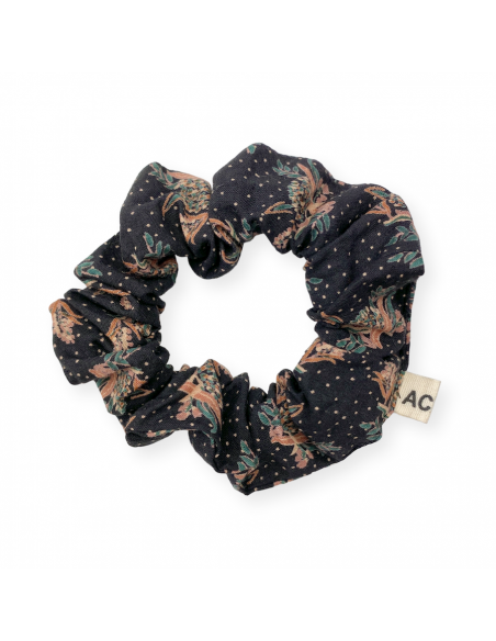 Mała gumka do włosów Manju Ananas Charbon