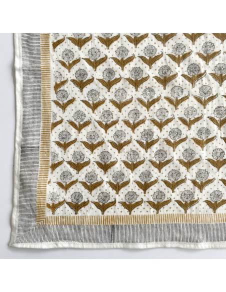 Duża apaszka Latika "Lotus" Désert