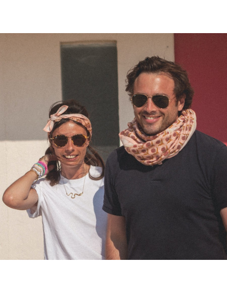 Duża apaszka Latika "Lotus" Poudre