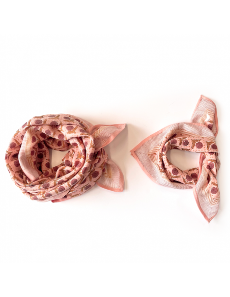 Duża apaszka Latika "Lotus" Poudre