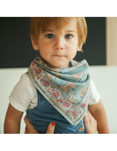 Mała apaszka Manika Bengale Céladon