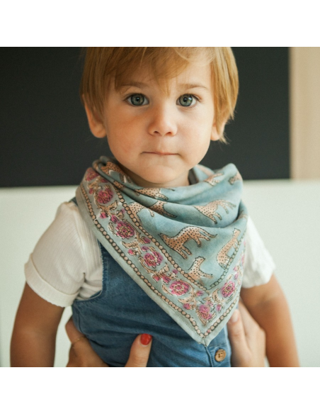 Mała apaszka Manika Bengale Céladon