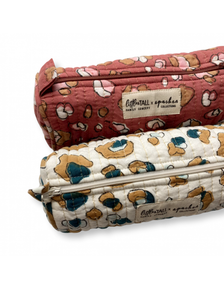 Kosmetyczka - piórnik Opal "Graou" LITTLE & TALL X APACHES C. Jungle