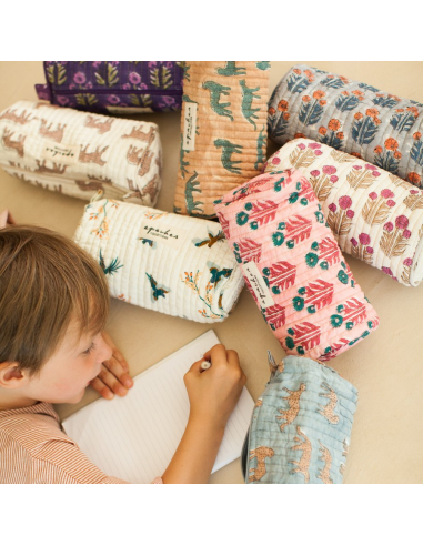 Kosmetyczka - piórnik Opal Bengale Cappuccino