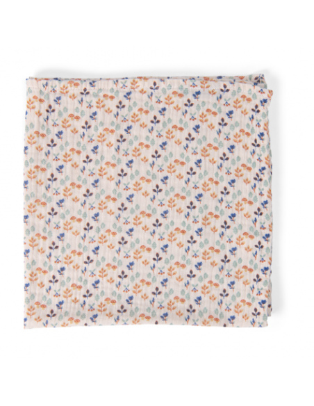 Zestaw trzech muślinowych pieluszek Pomme des Bois