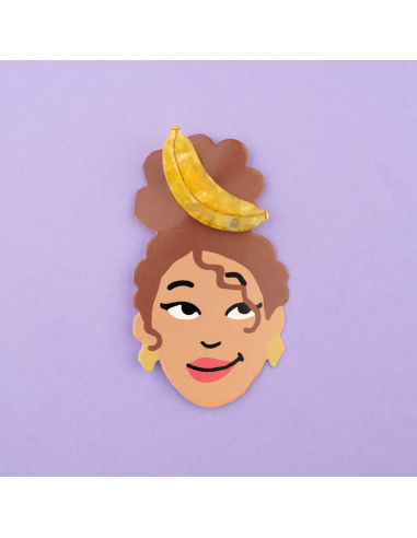 Spinka do włosów Banan