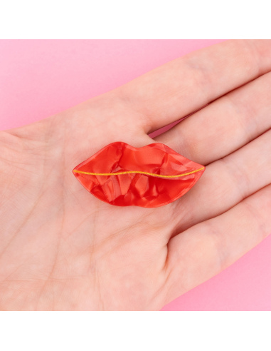 Spinka do włosów Usta