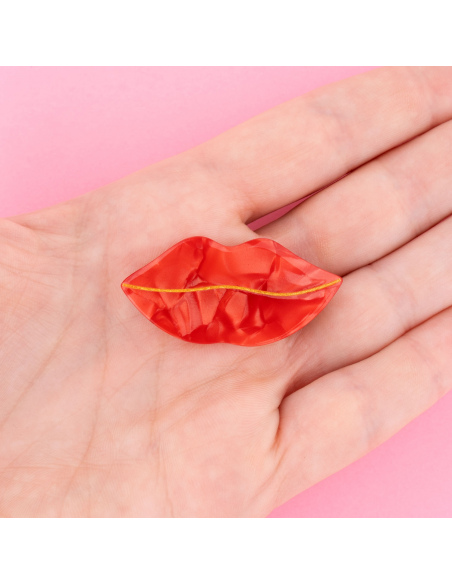 Spinka do włosów Usta