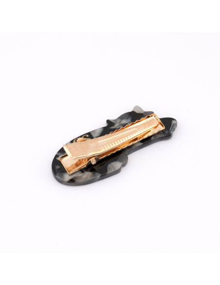 Spinka do włosów Czarny kot