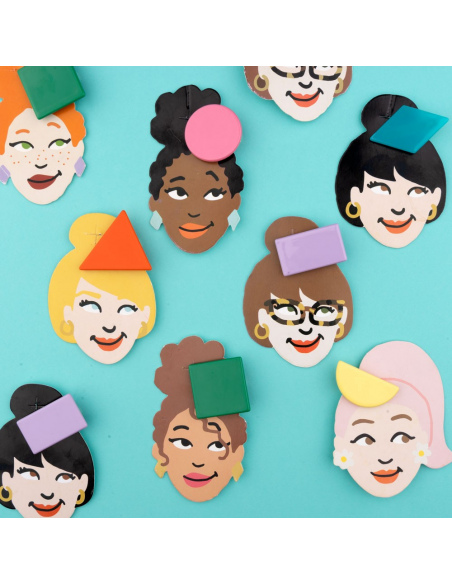 Spinka do włosów Półkole